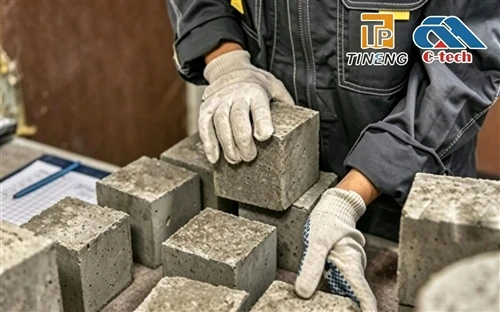 Jak se testuje pevnost betonu v laboratoři
